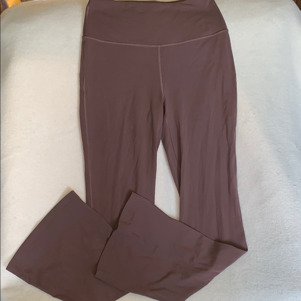 lululemon athletica Women's Flare Leggings in Mauve Brown